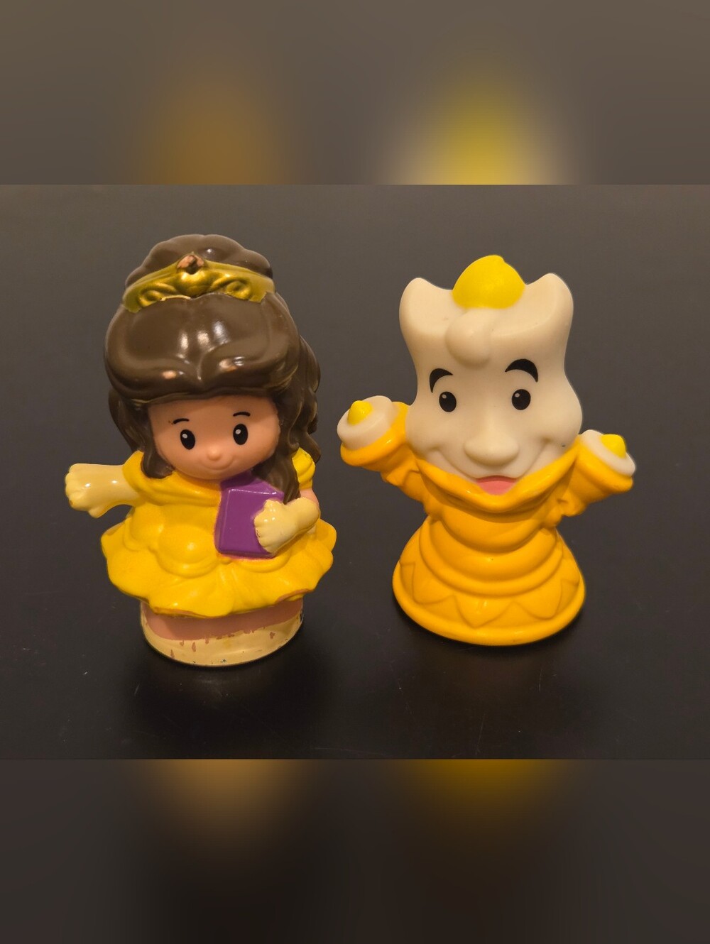 Disney Princess Belle & Lumiere Little People Beauty And The Beast